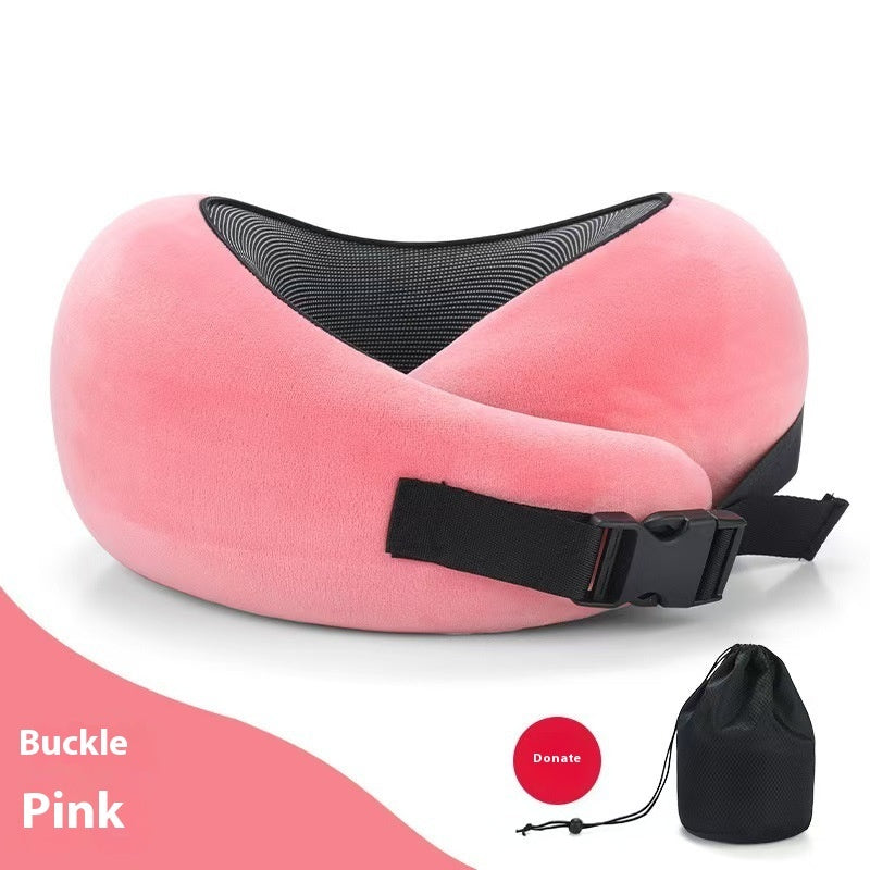 AeroSnooze: Memory Foam Travel Neck Pillow