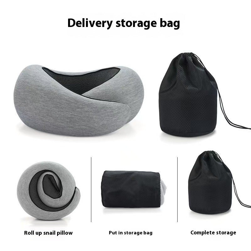 AeroSnooze: Memory Foam Travel Neck Pillow