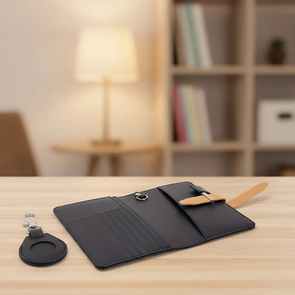 Trip Tag: Travel Abroad Passport Holder Ticket Clip