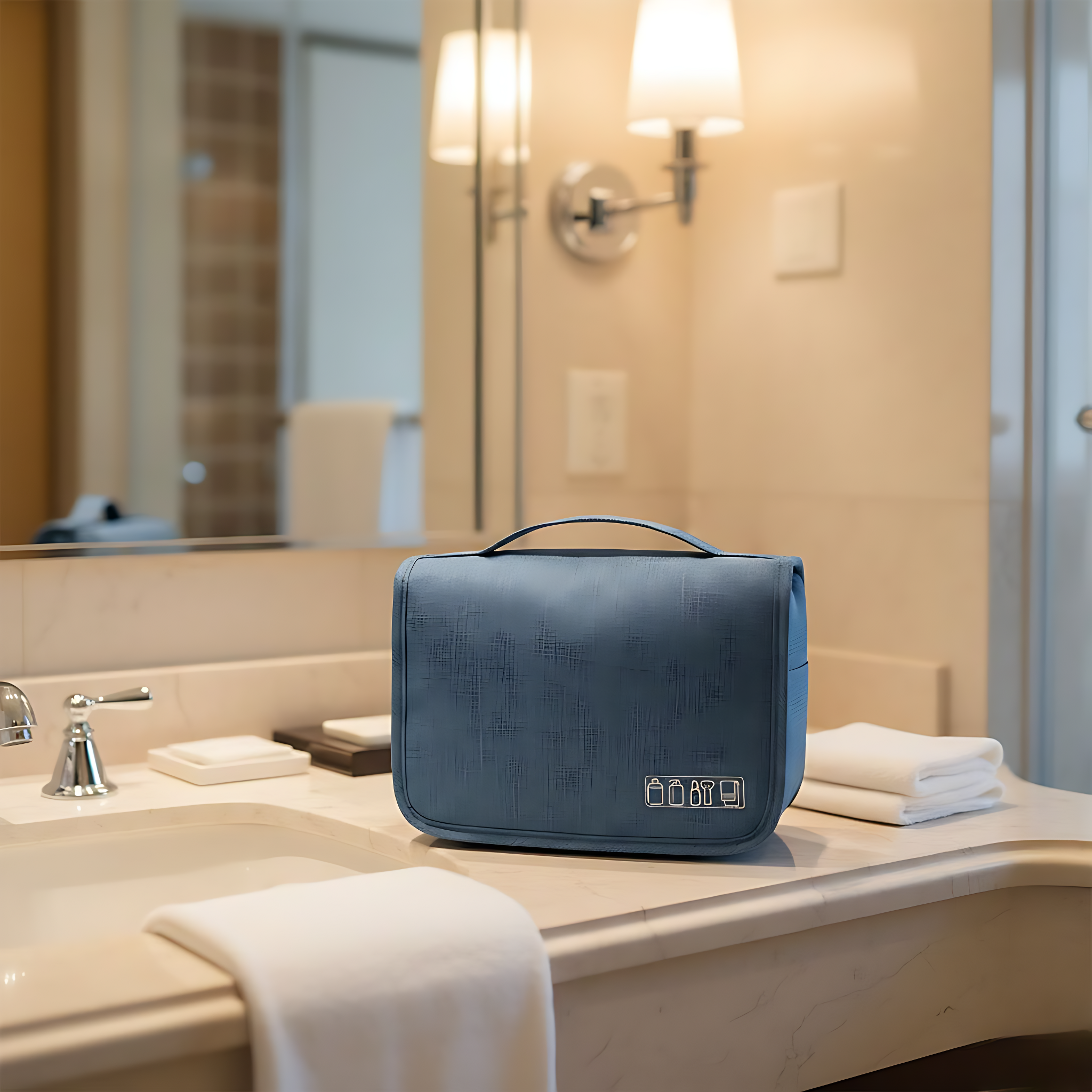 The Capsule Kit: Travel Hanging Toiletry Travel Kit