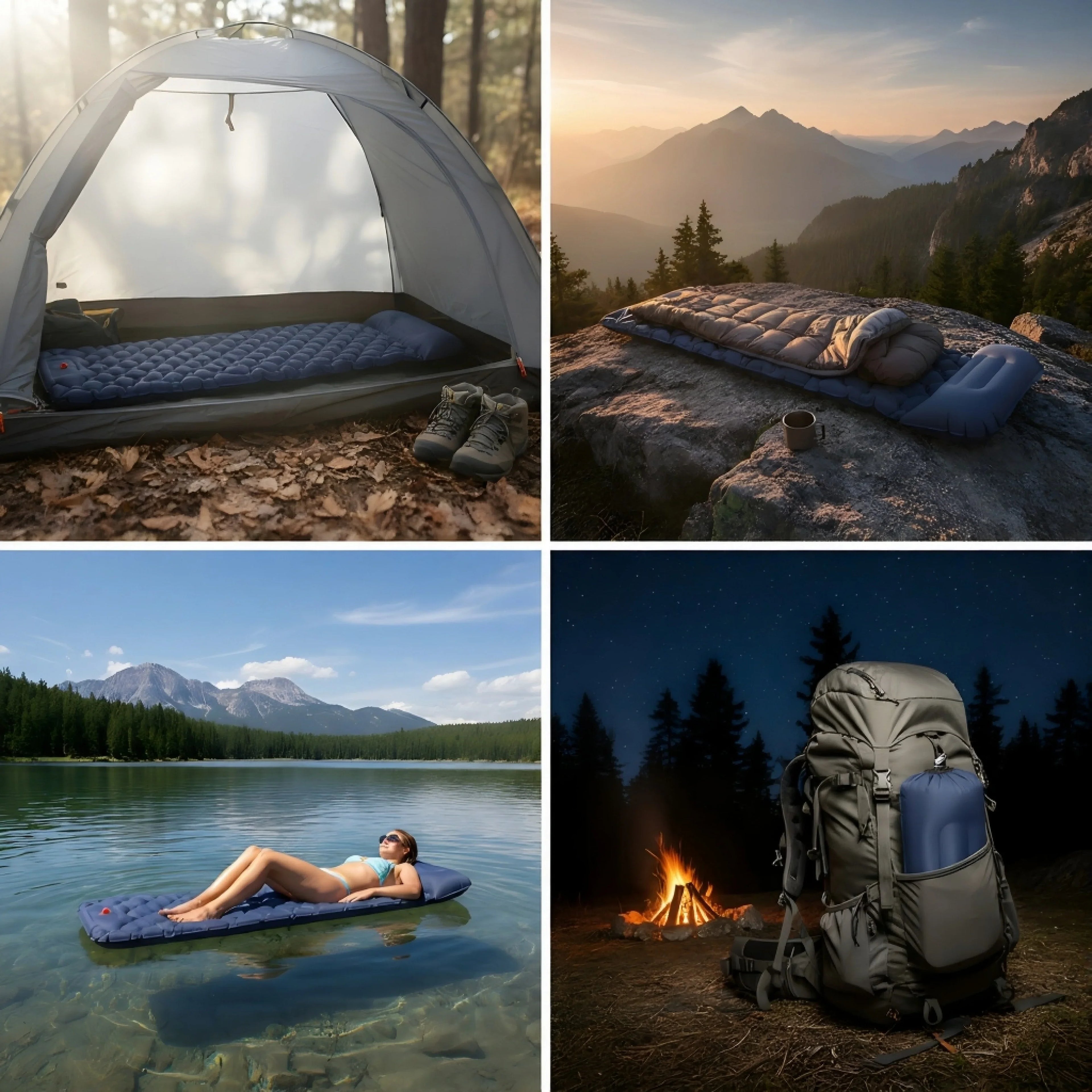 TerrainRest: Outdoor Camping Inflatable Mattress