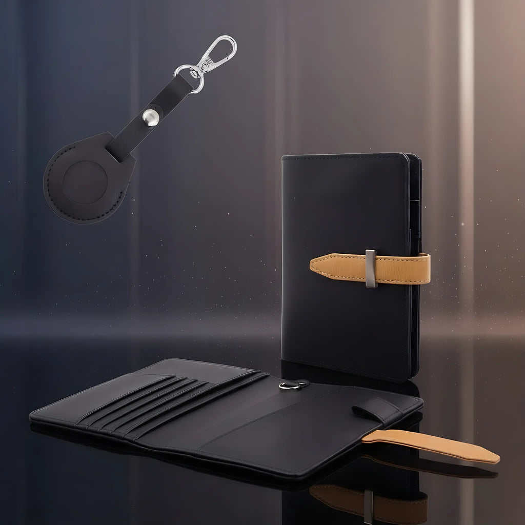 Trip Tag: Travel Abroad Passport Holder Ticket Clip