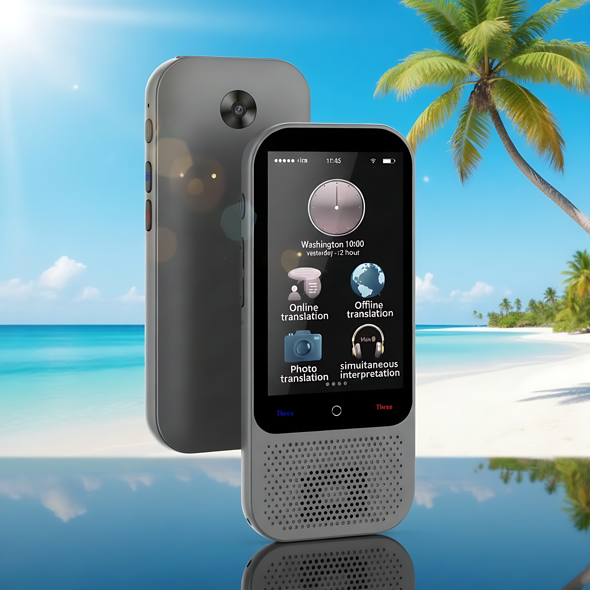 GlobeSpeak:  Multi-Language Portable Instant Voice Translator | Offline & Real-Time