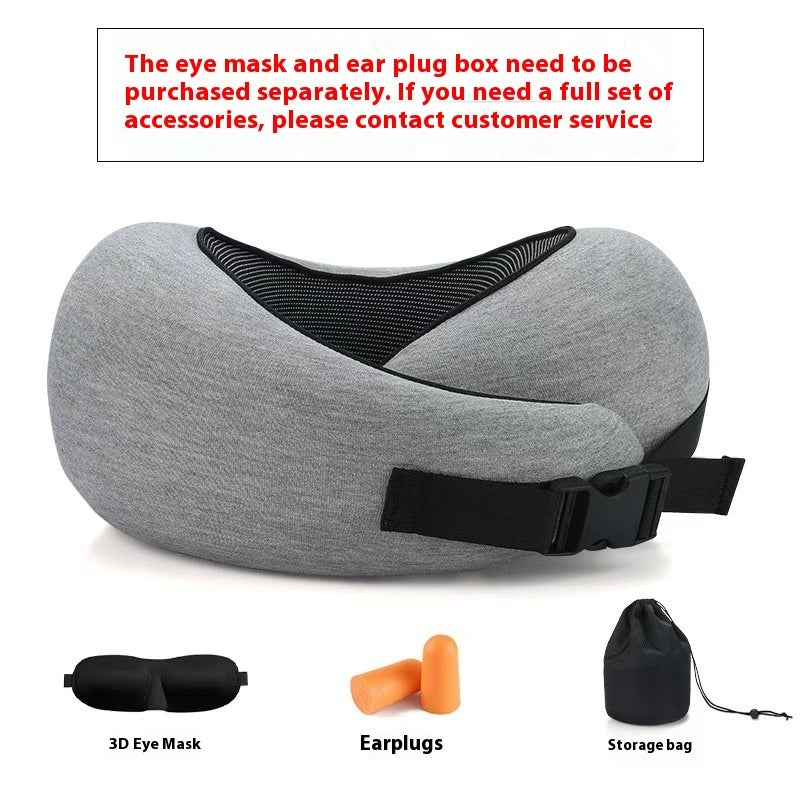 AeroSnooze: Memory Foam Travel Neck Pillow
