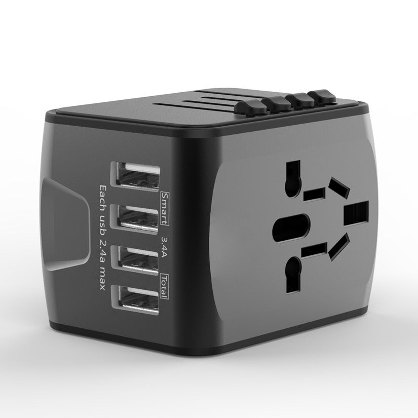 PortPack: Travel Multifunctional 4 Charging Dock USB Converter