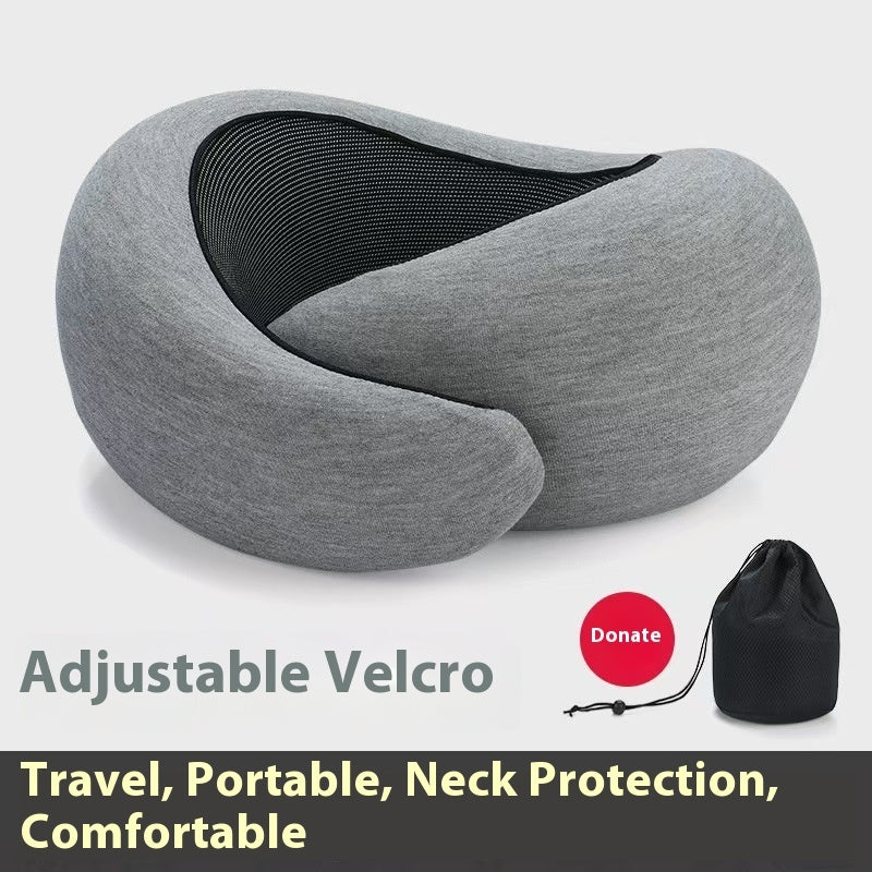 AeroSnooze: Memory Foam Travel Neck Pillow