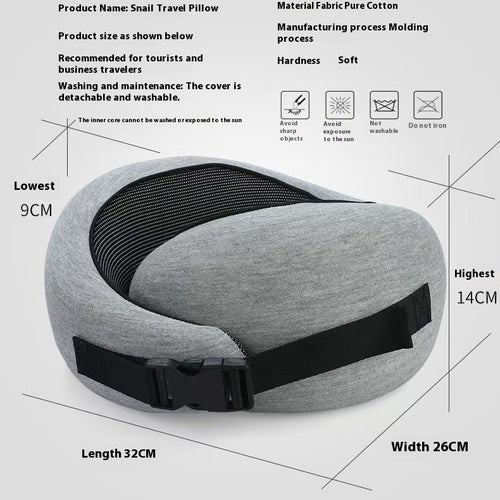 AeroSnooze: Memory Foam Travel Neck Pillow